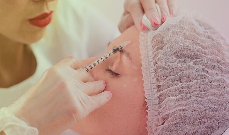 Injections cosmétiques pour le rajeunissement du visage